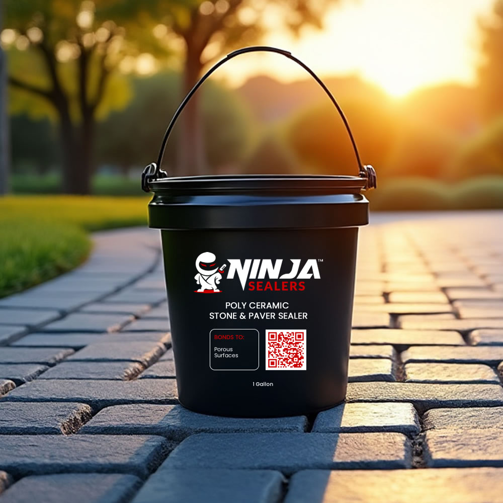 Ninja Sealers Best Poly Ceramic Stone Paver Sealer