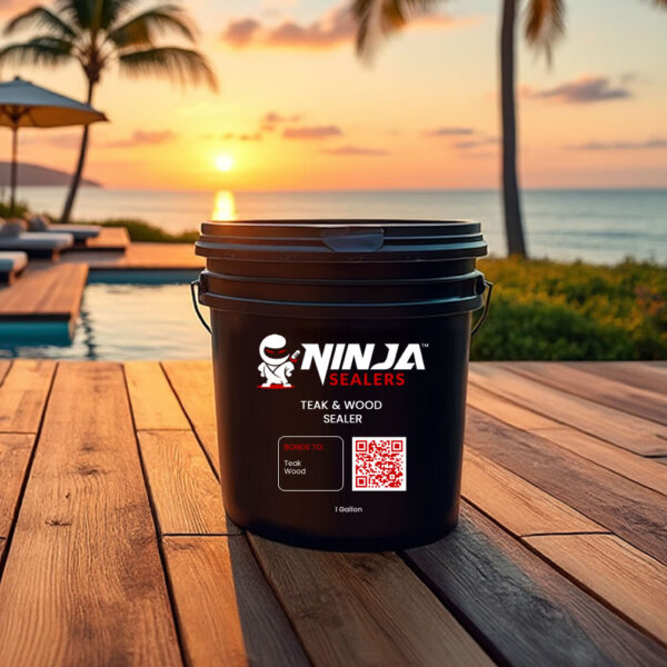 Ninja Sealers Best Teak and Wood Sealer Yacht Decks Marine Sealer