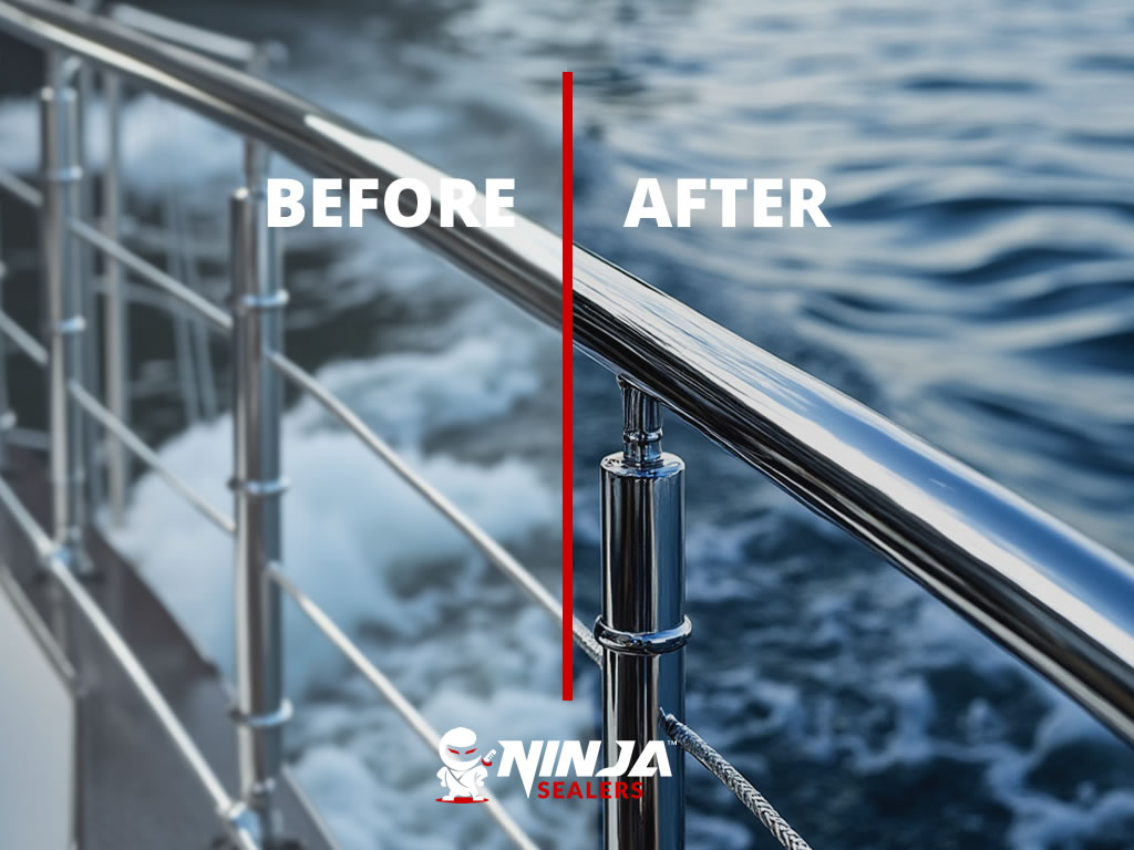 Ninja Sealers Stainless Steel Aluminum Best Ceramic Technology Surface Sealer Ninja Sealers Stainless Steel Aluminum Best Ceramic Technology Surface Sealer
